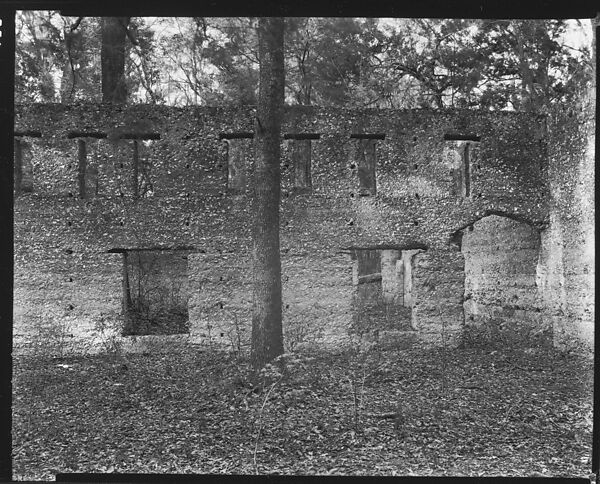[Tabby Shell Construction, St. Mary's, Georgia], Walker Evans (American, St. Louis, Missouri 1903–1975 New Haven, Connecticut), Film negative 