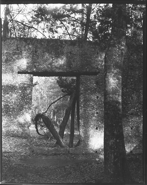 [Tabby Shell Construction, St. Mary's, Georgia], Walker Evans (American, St. Louis, Missouri 1903–1975 New Haven, Connecticut), Film negative 