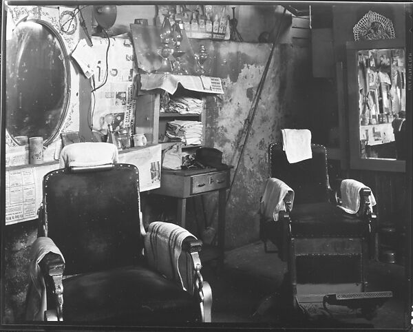 Walker Evans | [Barber Shop Interior, Atlanta, Georgia] | The ...