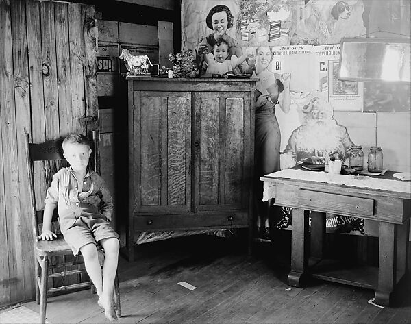 [Boy in Coal Miner's House, near Morgantown, West Virginia], Walker Evans (American, St. Louis, Missouri 1903–1975 New Haven, Connecticut), Film negative 