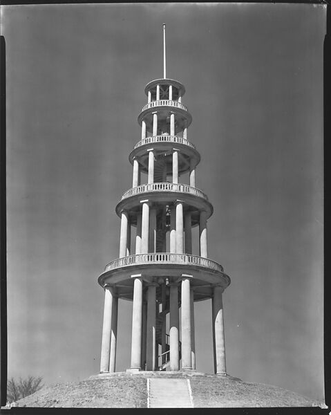 [Observation Tower, Erected as Battlefield Monument, Vicksburg, Mississippi], Walker Evans (American, St. Louis, Missouri 1903–1975 New Haven, Connecticut), Film negative 