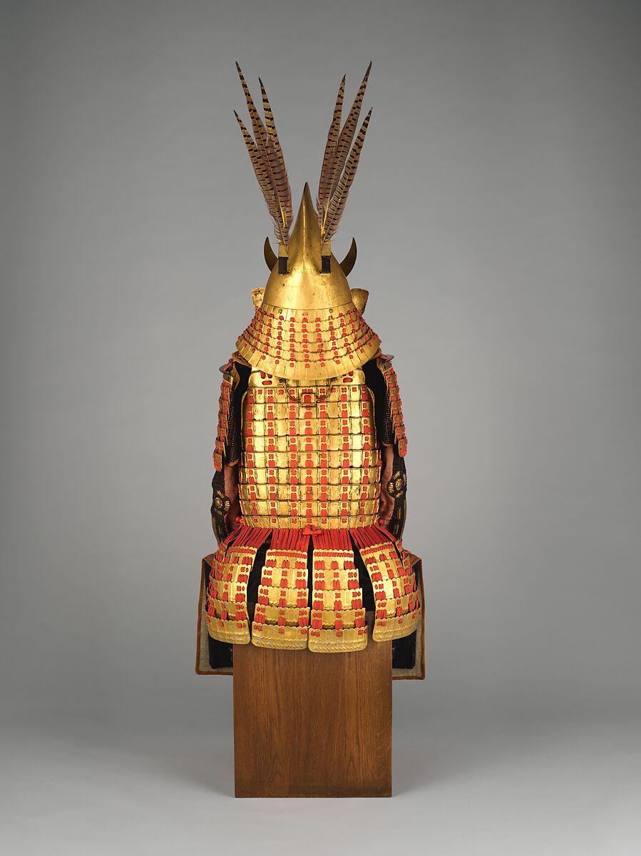 Armor (<i>Gusoku</i>), Restorations by Hiromichi Miura (Japanese, b. 1938), Iron, leather, lacquer, gold, copper, silver, textile, silk, Japanese