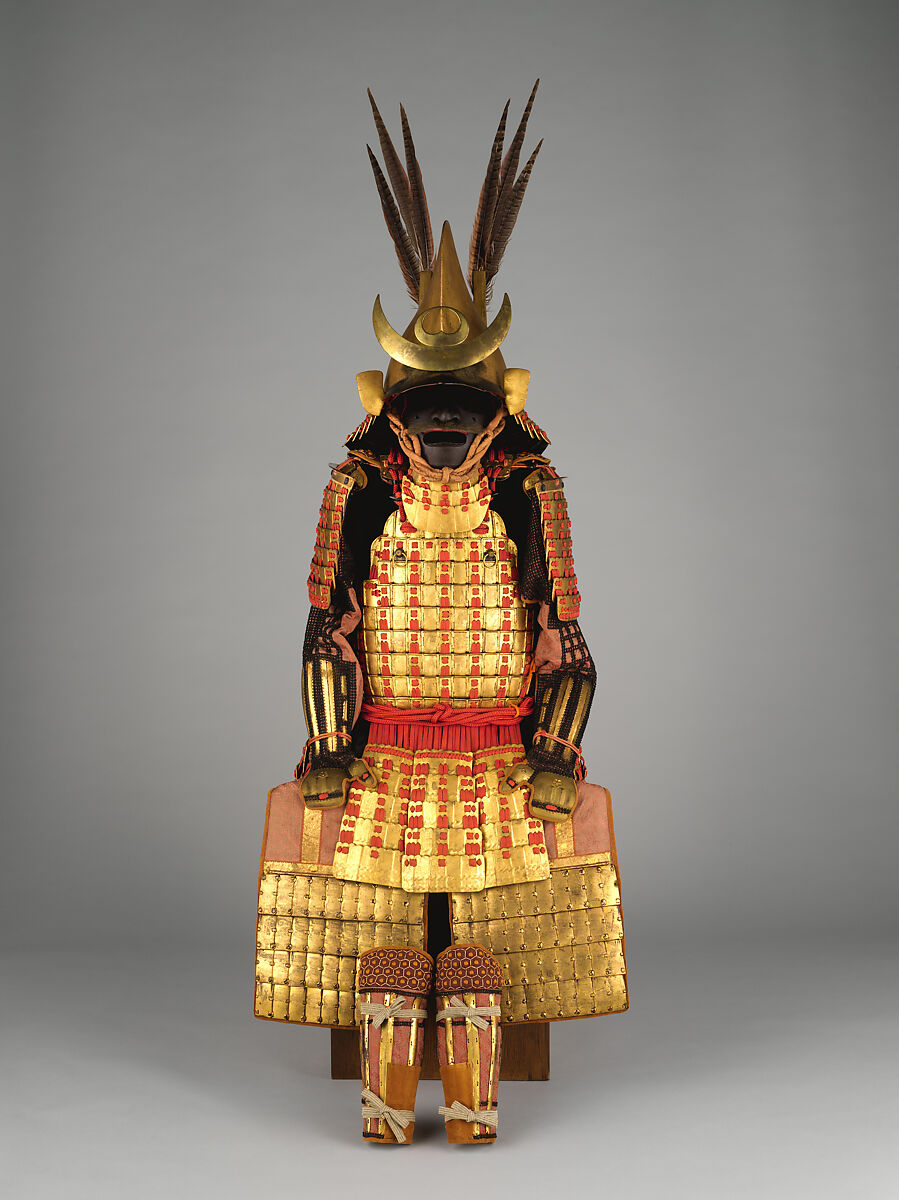 Armor (<i>Gusoku</i>), Restorations by Hiromichi Miura (Japanese, b. 1938), Iron, leather, lacquer, gold, copper, silver, textile, silk, Japanese