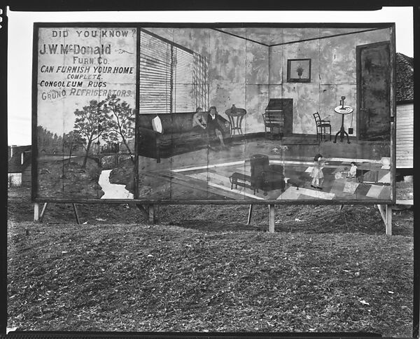 [Roadside Furniture Store Sign Near Birmingham, Alabama], Walker Evans (American, St. Louis, Missouri 1903–1975 New Haven, Connecticut), Film negative 