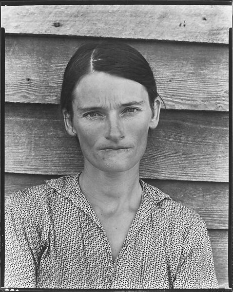 Photo of Allie Mae Burroughs made in Alabama by Walker Evans in 1936