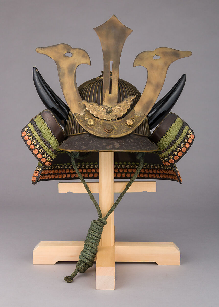 File:Helmet (Suji-kabuto Akoda-nari) MET DT304719.jpg - Wikimedia Commons