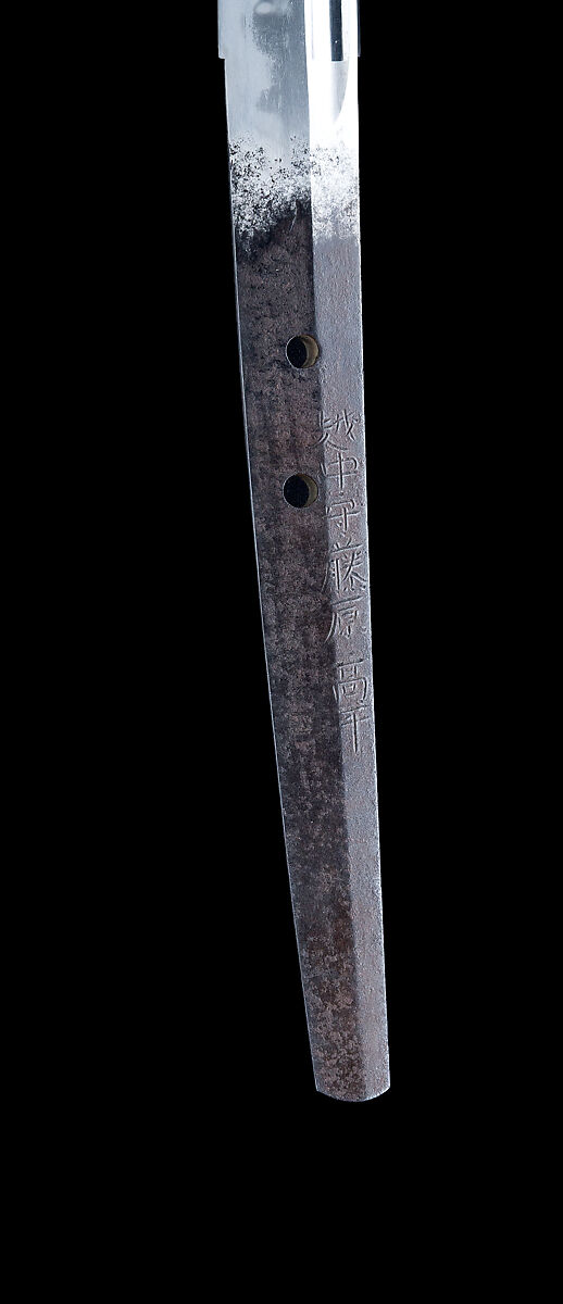 Blade for a Sword (Katana), Inscribed Etchū no kami Fujiwara Takahira (Japanese, active early 17th century), Steel, Japanese