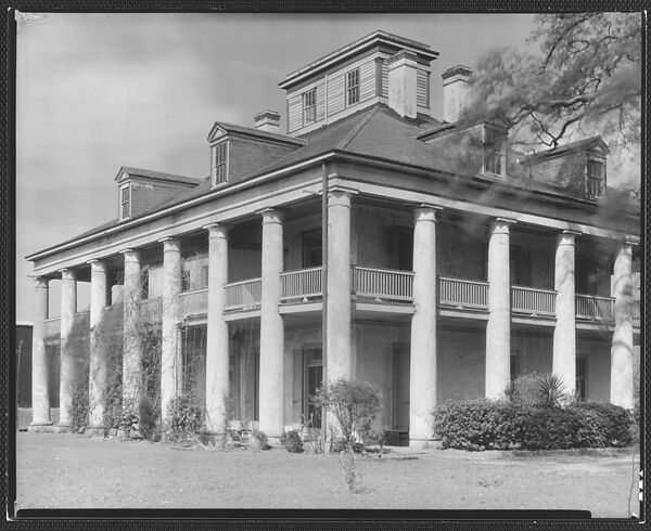 [Sevenoaks Plantation, Jefferson Parish, Louisiana], Walker Evans (American, St. Louis, Missouri 1903–1975 New Haven, Connecticut), Film negative 
