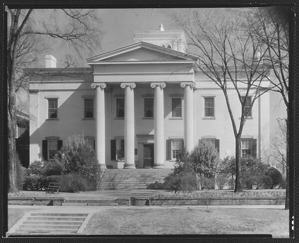 Walker Evans | [Greek Revival Building, Executive Mansion ...