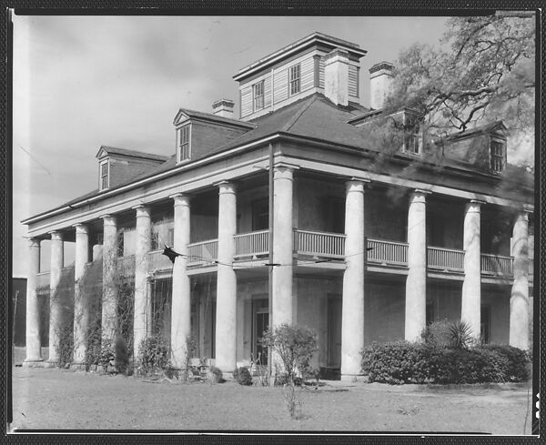 [Sevenoaks Plantation House, Jefferson Parish, Louisiana], Walker Evans (American, St. Louis, Missouri 1903–1975 New Haven, Connecticut), Film negative 