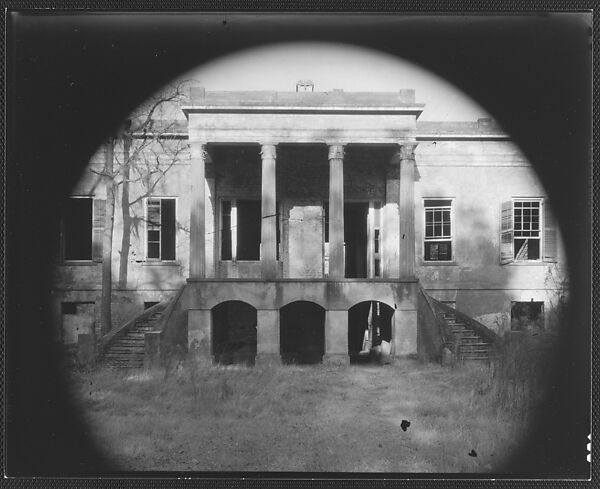 [Hermitage Plantation House, Near Savannah, Georgia], Walker Evans (American, St. Louis, Missouri 1903–1975 New Haven, Connecticut), Film negative 