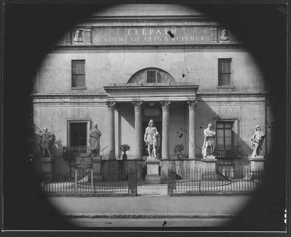 [Telfair Academy of Arts & Sciences, Savannah, Georgia], Walker Evans (American, St. Louis, Missouri 1903–1975 New Haven, Connecticut), Film negative 