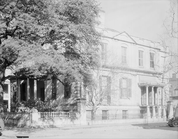 [Richard Richardson House, Savannah, Georgia], Walker Evans (American, St. Louis, Missouri 1903–1975 New Haven, Connecticut), Film negative