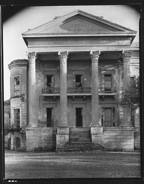 [Belle Grove Plantation House, White Castle, Louisiana], Walker Evans (American, St. Louis, Missouri 1903–1975 New Haven, Connecticut), Film negative 
