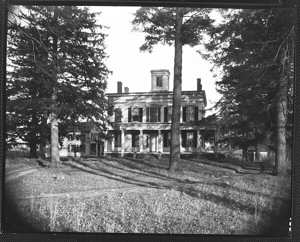 [Greek Revival House, Carmel, New York], Walker Evans (American, St. Louis, Missouri 1903–1975 New Haven, Connecticut), Film negative 