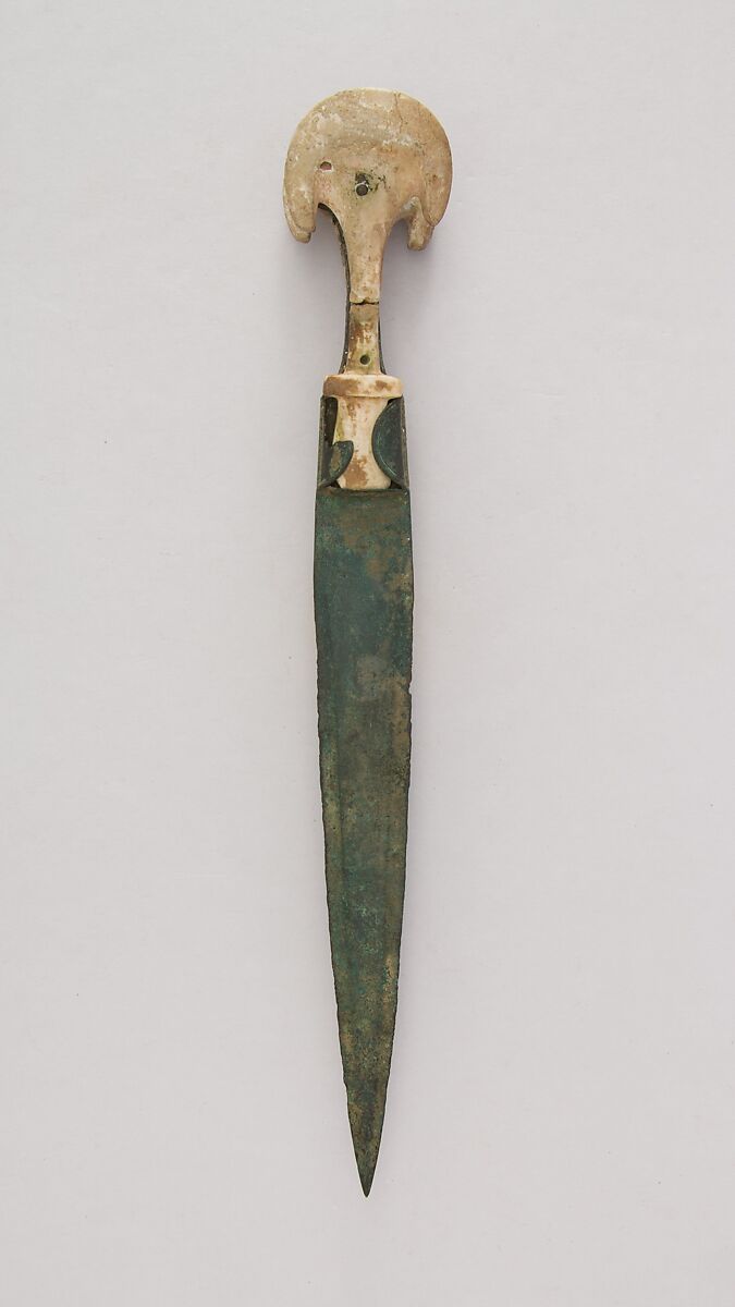 Eared Dagger, Bronze, Iranian, Lorestan