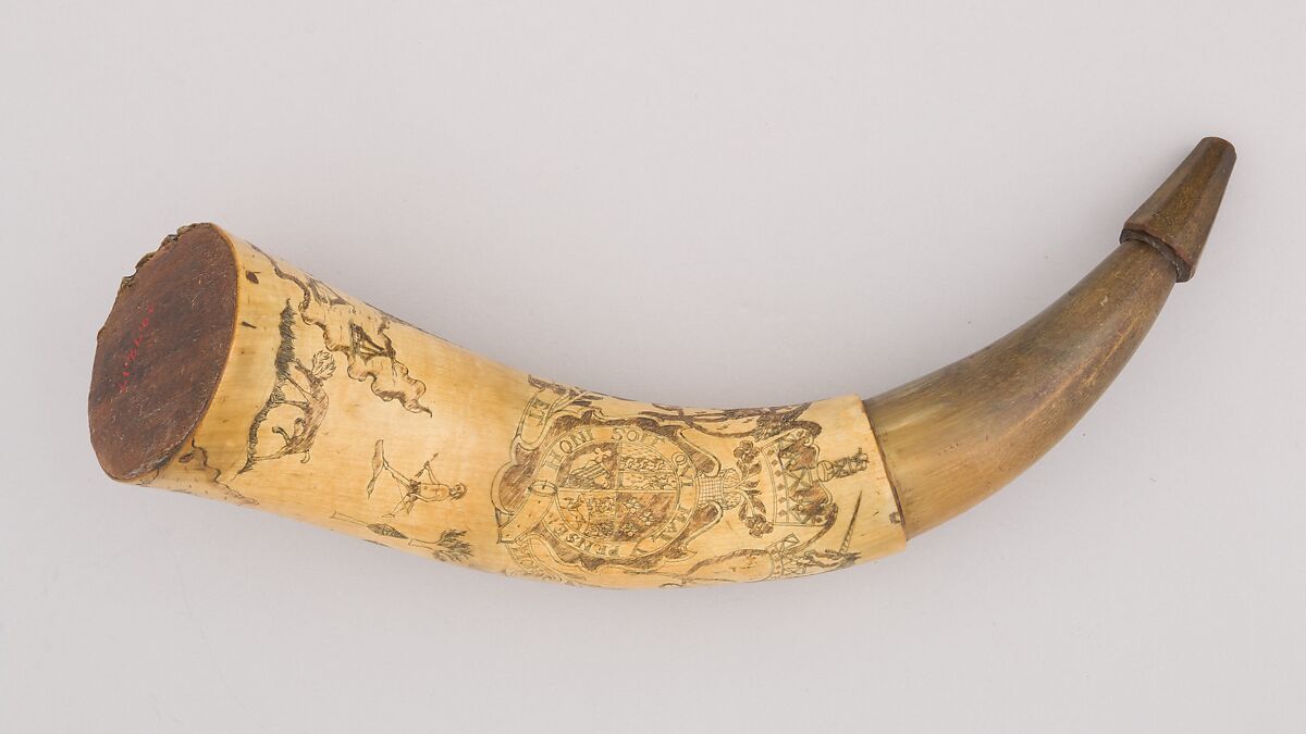 Powder Horn, Horn, American 