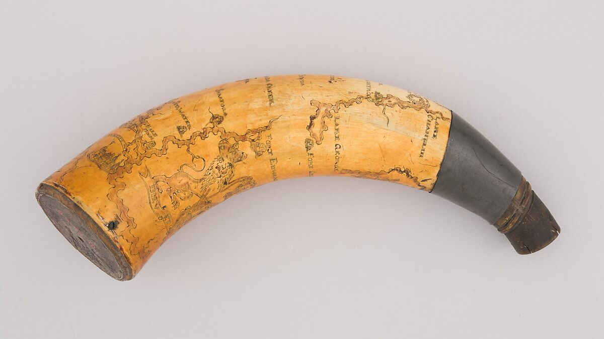 Powder Horn, Horn, American
