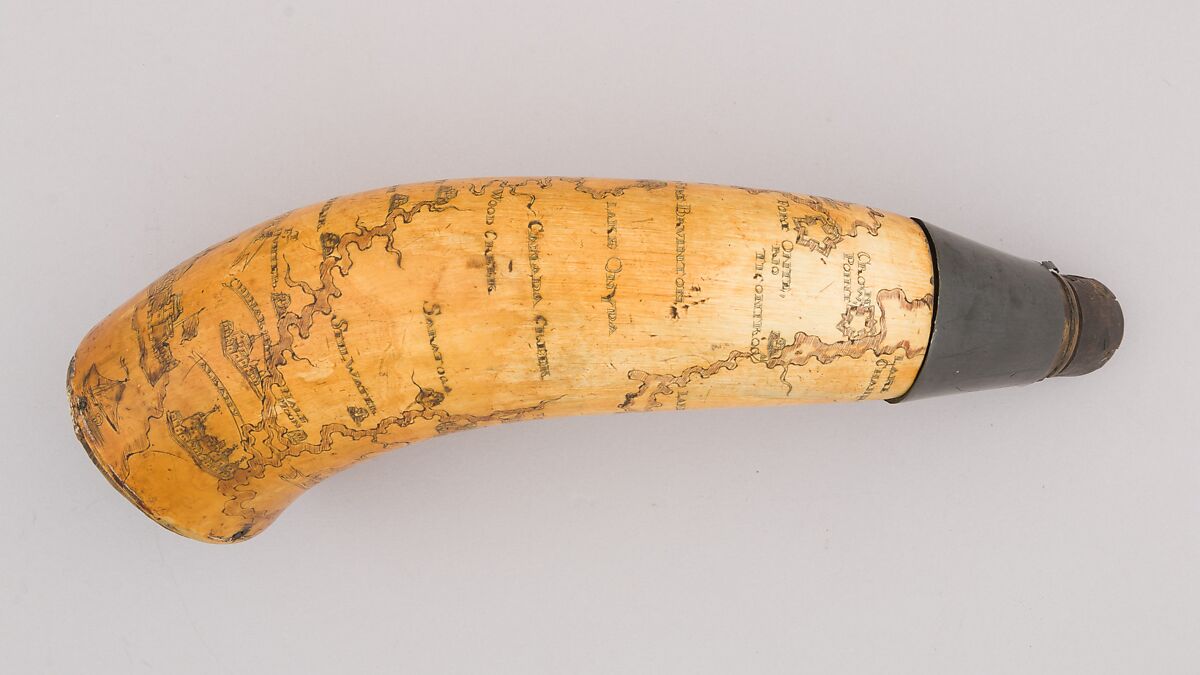 Powder Horn, Horn, American