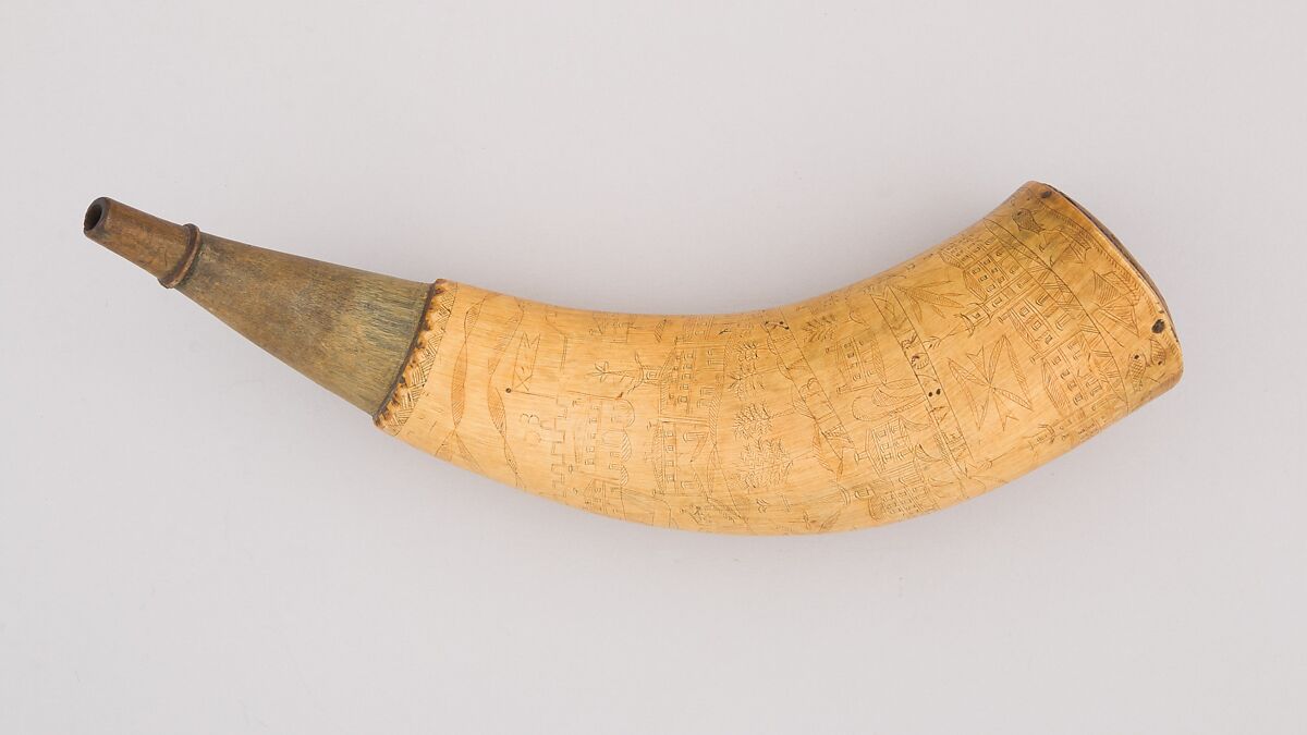 Powder Horn, Horn, American 