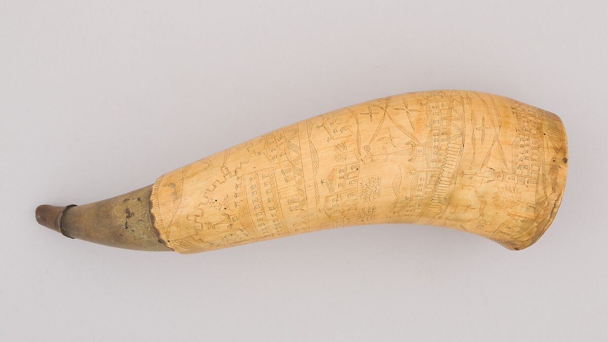 Powder Horn, Horn, American