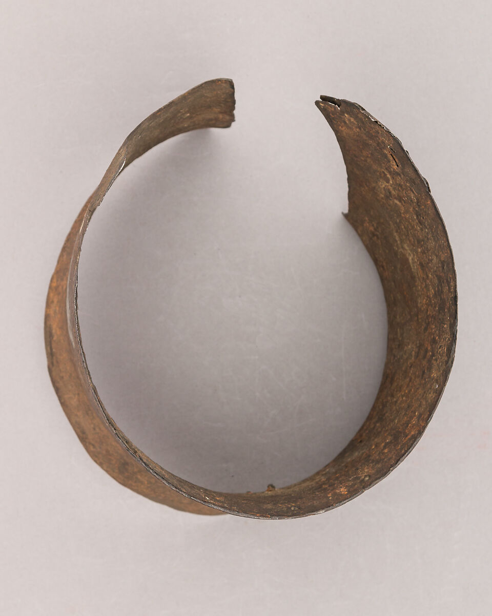 Lower Plate of a Bascinet, Iron, Italian