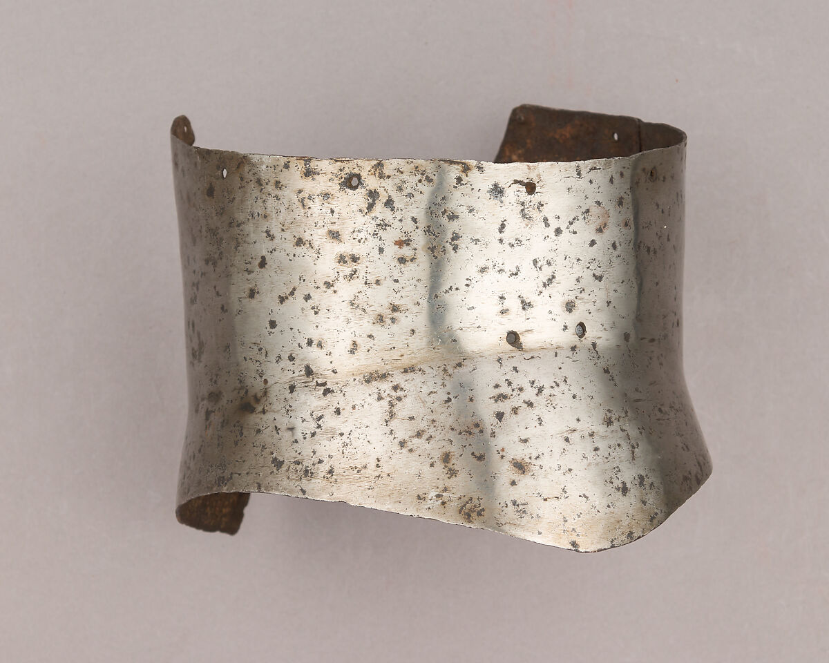 Lower Plate of a Bascinet, Iron, Italian