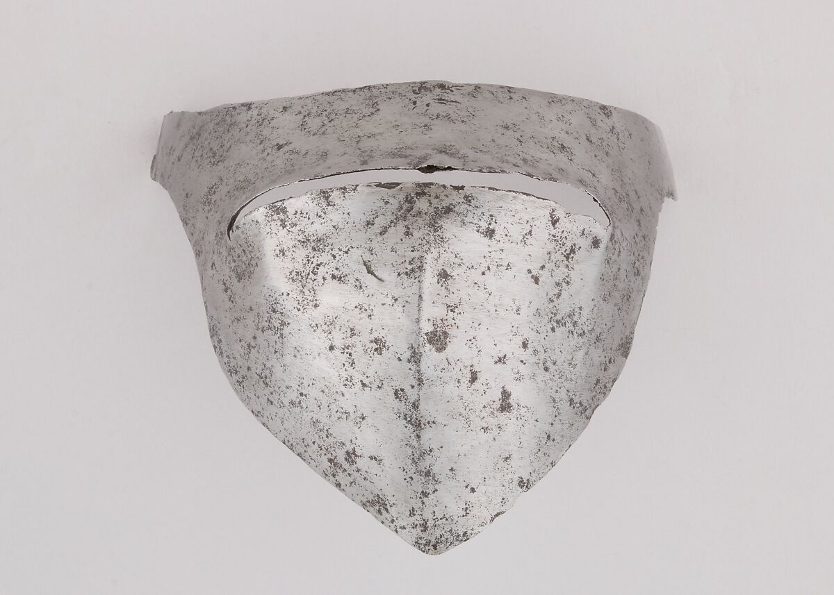 Visor for a Bascinet, Steel, Italian