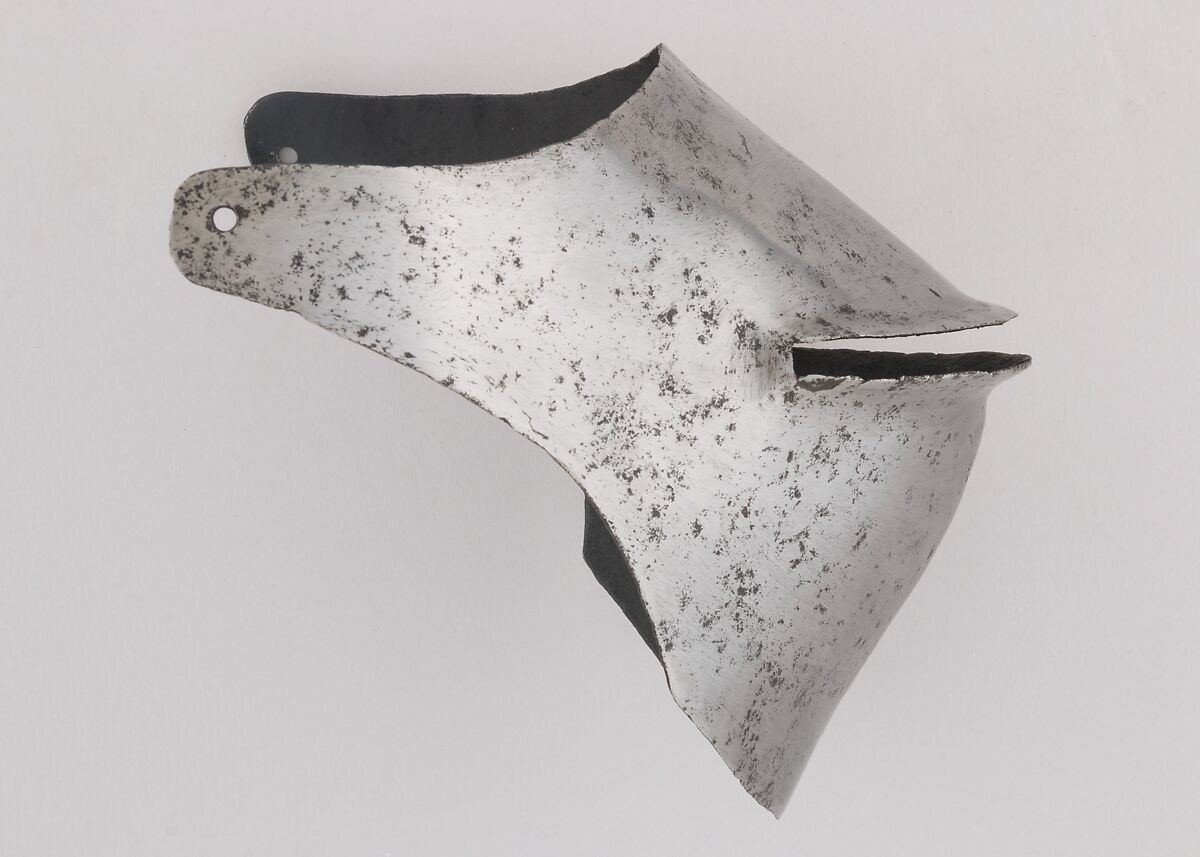 Visor for a Bascinet, Steel, Italian