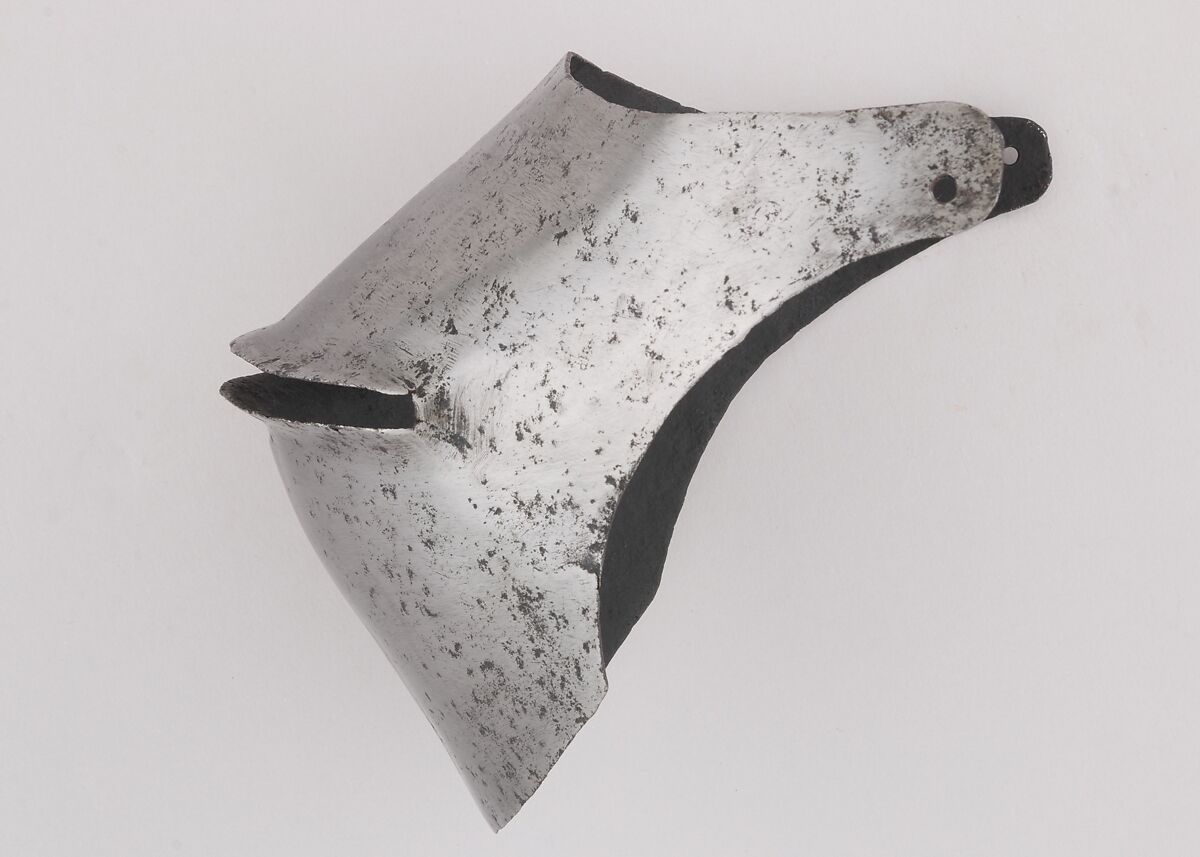 Visor for a Bascinet, Steel, Italian