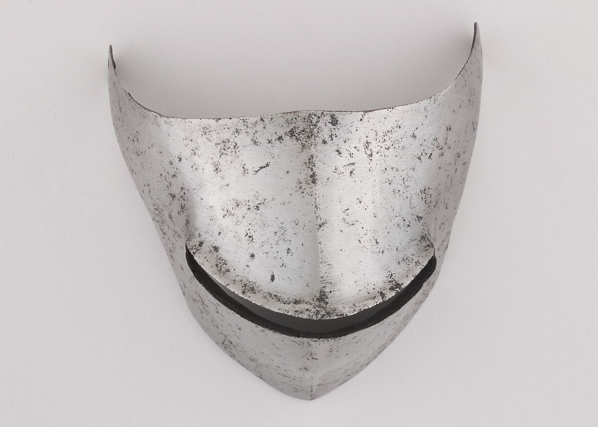 Visor for a Bascinet, Steel, Italian