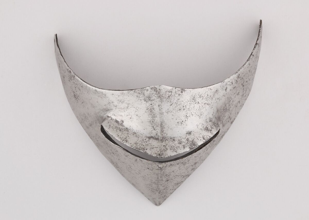 Visor for a Bascinet, Steel, Italian