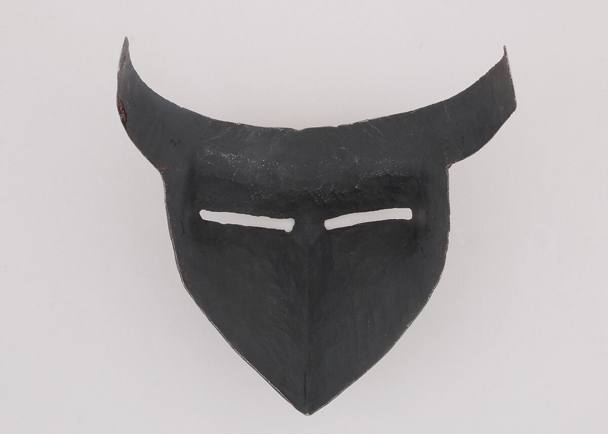 Visor for a Bascinet, Steel, Italian