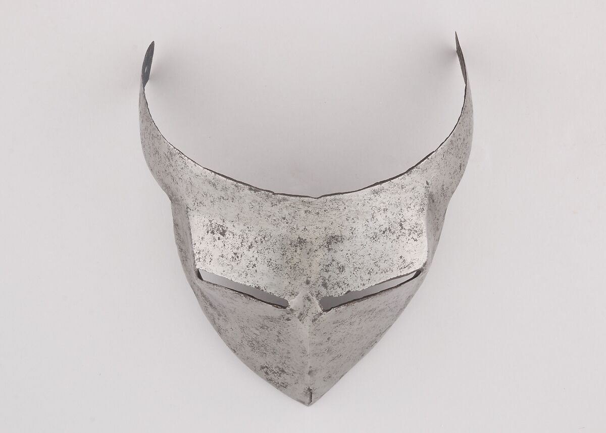 Visor for a Bascinet, Steel, Italian