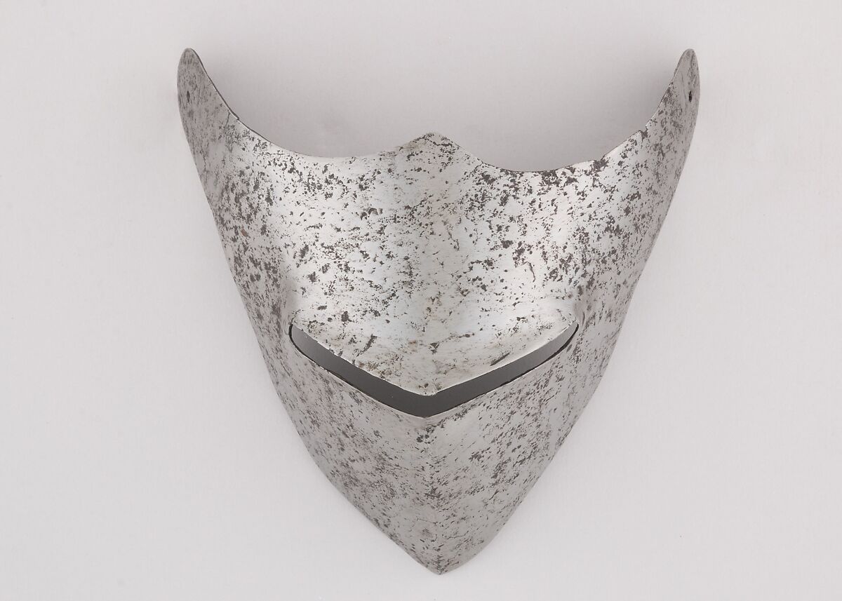 Visor for a Bascinet, Steel, Italian