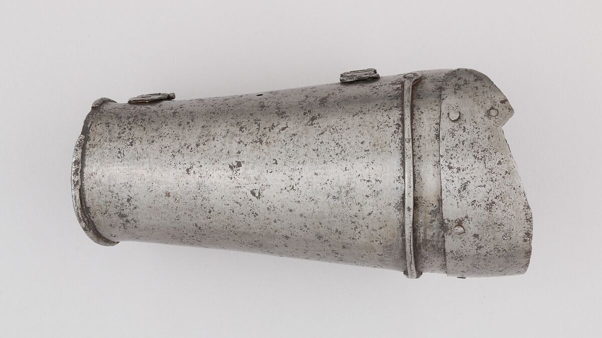 Forearm Defense (Vambrace), Steel, Italian