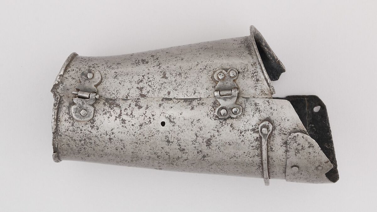 Forearm Defense (Vambrace), Steel, Italian 