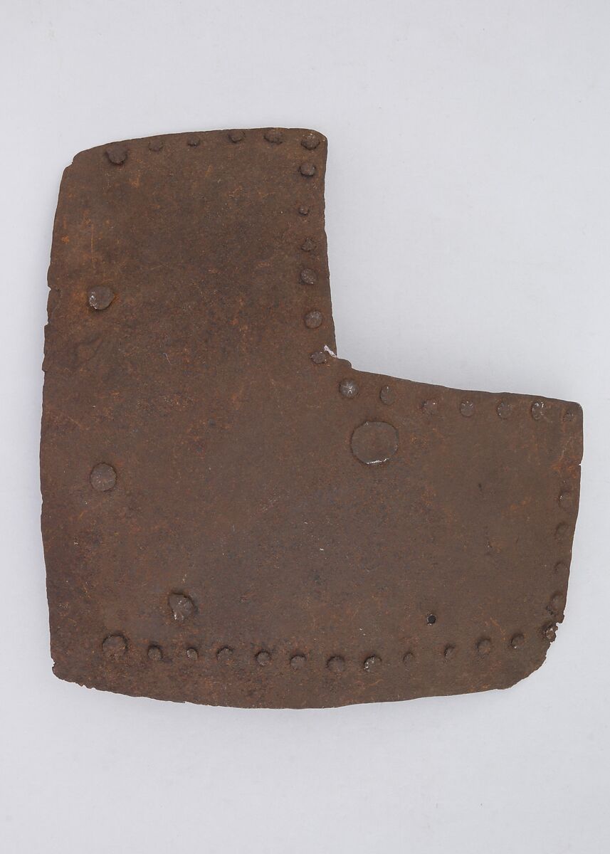 Brigandine Plate, Iron alloy, Italian 