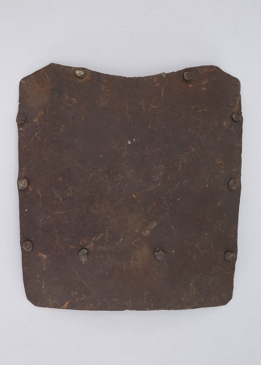 Brigandine Plate, Iron alloy, Italian 