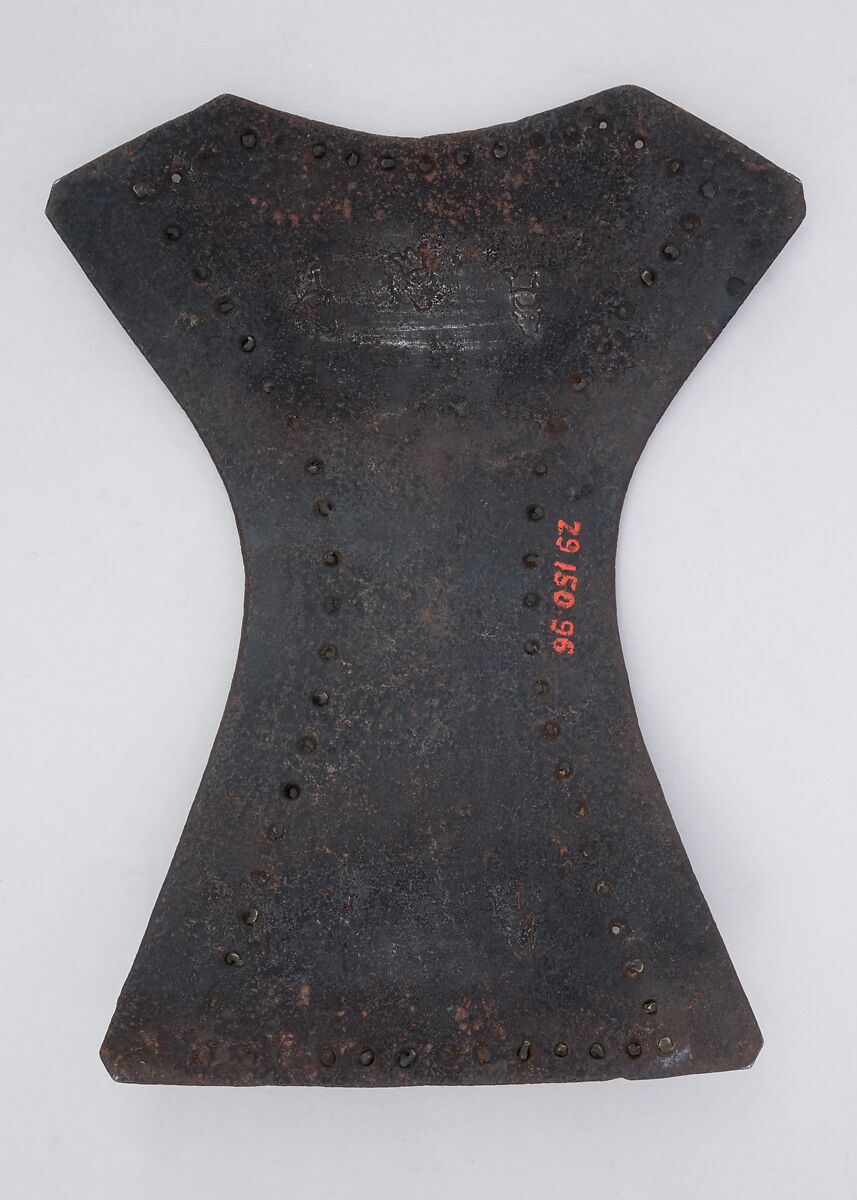 Brigandine Plate, Steel, copper alloy, Italian