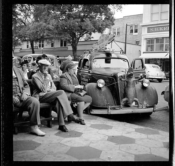 [125 Views of West Coast of Florida, Including: Women on Benches in Sarasota, Mangroves, Pelicans, Shuffleboard Players, Men on Street in Tampa, Sponge Diving Wharves at Tarpon Springs, Coastal Residences, Fishermen, and Miscellaneous Street Scenes], Walker Evans (American, St. Louis, Missouri 1903–1975 New Haven, Connecticut), Film negative
