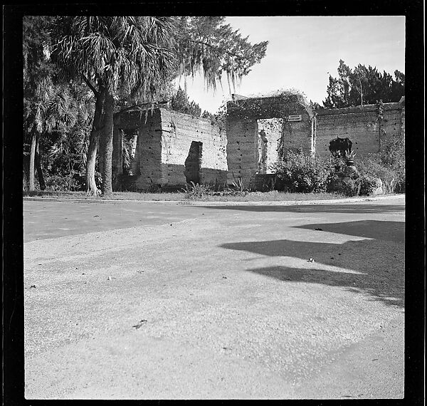 [125 Views of West Coast of Florida, Including: Women on Benches in Sarasota, Mangroves, Pelicans, Shuffleboard Players, Men on Street in Tampa, Sponge Diving Wharves at Tarpon Springs, Coastal Residences, Fishermen, and Miscellaneous Street Scenes], Walker Evans (American, St. Louis, Missouri 1903–1975 New Haven, Connecticut), Film negative