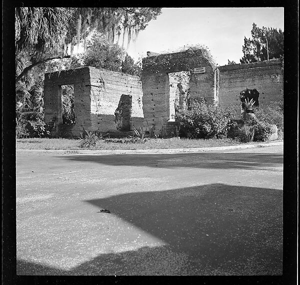 [125 Views of West Coast of Florida, Including: Women on Benches in Sarasota, Mangroves, Pelicans, Shuffleboard Players, Men on Street in Tampa, Sponge Diving Wharves at Tarpon Springs, Coastal Residences, Fishermen, and Miscellaneous Street Scenes], Walker Evans (American, St. Louis, Missouri 1903–1975 New Haven, Connecticut), Film negative