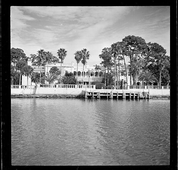 [125 Views of West Coast of Florida, Including: Women on Benches in Sarasota, Mangroves, Pelicans, Shuffleboard Players, Men on Street in Tampa, Sponge Diving Wharves at Tarpon Springs, Coastal Residences, Fishermen, and Miscellaneous Street Scenes], Walker Evans (American, St. Louis, Missouri 1903–1975 New Haven, Connecticut), Film negative