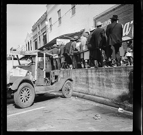 [125 Views of West Coast of Florida, Including: Women on Benches in Sarasota, Mangroves, Pelicans, Shuffleboard Players, Men on Street in Tampa, Sponge Diving Wharves at Tarpon Springs, Coastal Residences, Fishermen, and Miscellaneous Street Scenes], Walker Evans (American, St. Louis, Missouri 1903–1975 New Haven, Connecticut), Film negative