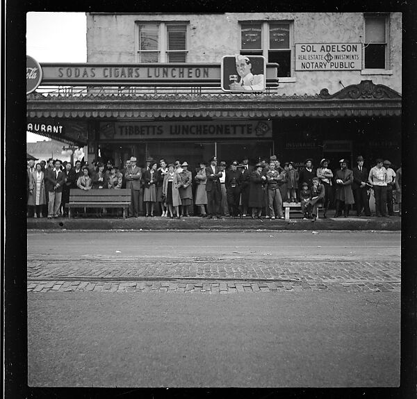 [125 Views of West Coast of Florida, Including: Women on Benches in Sarasota, Mangroves, Pelicans, Shuffleboard Players, Men on Street in Tampa, Sponge Diving Wharves at Tarpon Springs, Coastal Residences, Fishermen, and Miscellaneous Street Scenes], Walker Evans (American, St. Louis, Missouri 1903–1975 New Haven, Connecticut), Film negative