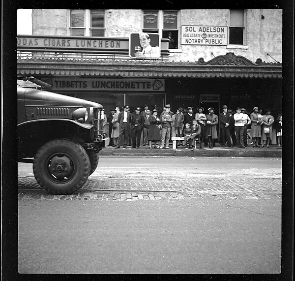 [125 Views of West Coast of Florida, Including: Women on Benches in Sarasota, Mangroves, Pelicans, Shuffleboard Players, Men on Street in Tampa, Sponge Diving Wharves at Tarpon Springs, Coastal Residences, Fishermen, and Miscellaneous Street Scenes], Walker Evans (American, St. Louis, Missouri 1903–1975 New Haven, Connecticut), Film negative
