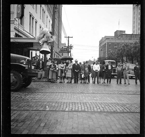 [125 Views of West Coast of Florida, Including: Women on Benches in Sarasota, Mangroves, Pelicans, Shuffleboard Players, Men on Street in Tampa, Sponge Diving Wharves at Tarpon Springs, Coastal Residences, Fishermen, and Miscellaneous Street Scenes], Walker Evans (American, St. Louis, Missouri 1903–1975 New Haven, Connecticut), Film negative