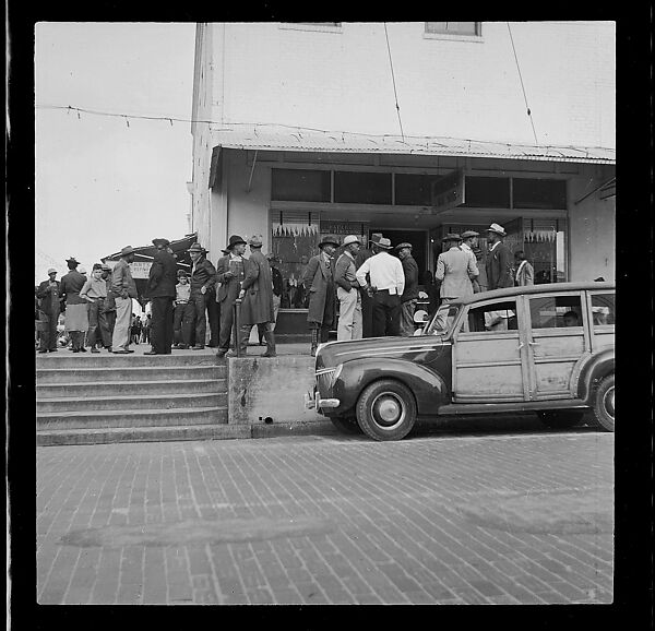 [125 Views of West Coast of Florida, Including: Women on Benches in Sarasota, Mangroves, Pelicans, Shuffleboard Players, Men on Street in Tampa, Sponge Diving Wharves at Tarpon Springs, Coastal Residences, Fishermen, and Miscellaneous Street Scenes], Walker Evans (American, St. Louis, Missouri 1903–1975 New Haven, Connecticut), Film negative