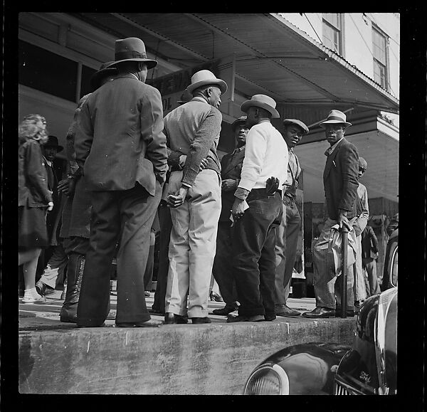 [125 Views of West Coast of Florida, Including: Women on Benches in Sarasota, Mangroves, Pelicans, Shuffleboard Players, Men on Street in Tampa, Sponge Diving Wharves at Tarpon Springs, Coastal Residences, Fishermen, and Miscellaneous Street Scenes], Walker Evans (American, St. Louis, Missouri 1903–1975 New Haven, Connecticut), Film negative